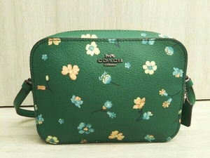 COACH コーチ A2239-C8699 ショルダーバッグ 緑 グリーン系 花柄 レディース ブランドバッグ