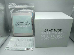 星野源 CD Gen Hoshino Singles Box 'GRATITUDE'(12CD+11DVD)