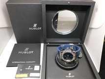 【箱付き】 HUBLOT ウブロ 521.NX.7170 クラシックフュージョン 自動巻 腕時計 ブルー文字盤_画像10