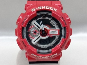 【CASIO】G‐SHOCK GA-110RD 腕時計 クォーツ 20BAR メンズ 中古 遊革変色有り