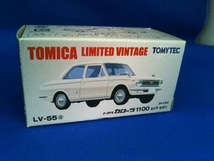 トミカ LV-55a トヨタ カローラ 1100 2ドア セダン(ホワイト) リミテッドヴィンテージ トミーテック_画像1