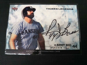 BBM 2013 Landy * bar sAUTHENTIC AUTOGRAPHED CARD 006/100 Tiger s Legend Hanshin Tigers 