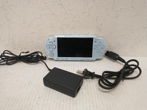 【初期化済】PSP本体のみ プレイステーション・ポータブル フェリシア・ブルー PSP2000 充電器付属