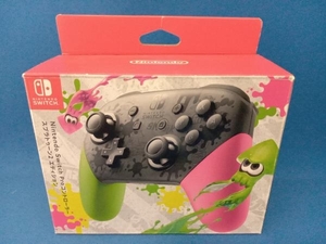 ジャンク 【動作不良】 Nintendo Switch Proコントローラー スプラトゥーン2エディション