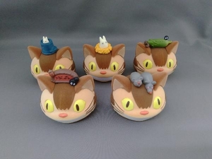  Tonari no Totoro cat bus Capsule 5 kind set 