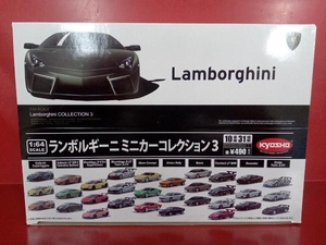 未使用品 1/64 ランボルギーニミニカーコレクション 3 1BOX 20点セット 京商