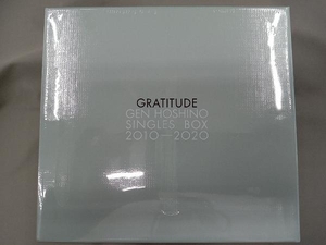 未開封 星野源 CD Gen Hoshino Singles Box 'GRATITUDE'(12CD+10DVD+Blu-ray Disc)