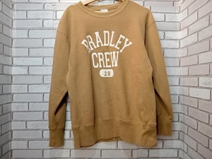 Champion REVERSE WEAVE リバースウィーブ Lサイズ BRADLEY CREW C8-W034 スウェット アメカジ ブラウン 人気 メンズ ブランド 古着男子