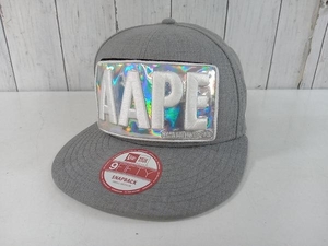 NEW ERA × A BATHING APE AAPE ニューエラ アベイシングエイプ 帽子 キャップ グレー 店舗受取可