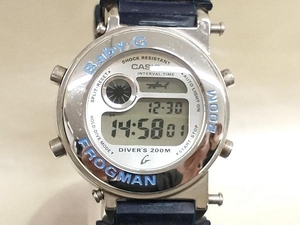 【ジャンク】稼働品　CASIO　G-SHOCK　FROGMAN　カシオ　ジーショック　フロッグマン　BGW-100　クォーツ　腕時計
