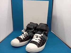 通年 Maison Margiela メゾンマルジェラ S37WS0479 Evolution ハイカットスニーカー 40(25cm) ブラック