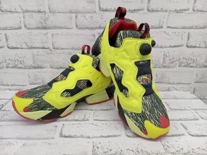 【美品】 Reebok リーボック スニーカー / instapump fury size29.0cm イエロー 店舗受取可