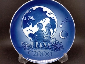 ROYAL COPENHAGEN イヤープレート 2000年 飾り皿 ロイヤルコペンハーゲン