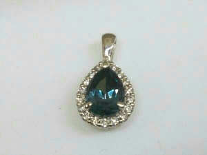 [Pt950]1.4g compound alexandrite top precious metal accessory used 