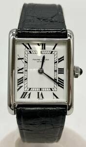 ジャンク FAVRE-LEUBA ファーブルルーバ アナログ 手巻き 機械式 レディース 革ベルト 腕時計