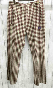 NEEDLES /Track Pant Poly Jaquard/ needle z/ truck pants /GL227 / total pattern / size M/ autumn 