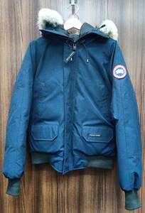 CANADA GOOSE / Canada Goose 7999MA CHILLIWACK BOMBER FF Chile wak Bomber down jacket navy S