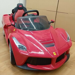 フェラーリ La Ferrari キッズライドオン 乗用玩具 電動自動車 乗り物 電動乗用自動車 ラジコン