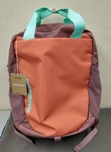 Patagonia patternリュック アトム・トート・パック 20L／48125EVMA オレンジ×パープル