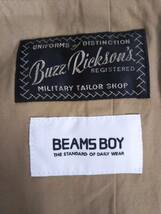 Buzz Rickson's BEAMS BOY バズリクソンズ ビームスボーイ トレンチコート ベージュ 13-19-0027-086_画像4