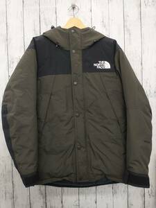 THE NORTH FACE ザ・ノース・フェイス ダウンジャケット　ND91737 　M 　カーキ×ブラック