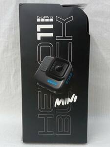 [未開封] GoPro CHDHF-111-FW HERO11 Black Mini CHDHF-111-FW ゴープロ ヒーロー11 ブラック 黒 ウェアラブル アクション カメラ