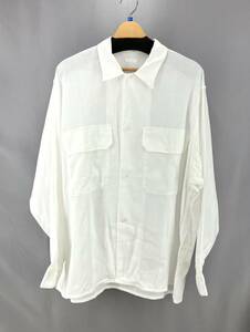 ★ COMORI コモリ 空紡 オックス C.P.Oシャツ V01-02106 22SS 日本製 綿 L ホワイト 通年