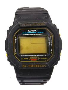 ジャンク 動作未確認 CASIO カシオ G-SHOCK ジーショック DW-5600E クォーツ 腕時計 ケース割れ割れ 遊革無し 汚れ 全体キズ