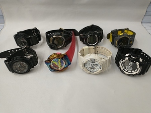 【1000円スタート】 可動有り カシオ G-SHOCK マッドマン AW-570 DWG-100 その他 クォーツ 8点セット メンズ 腕時計 部品取り