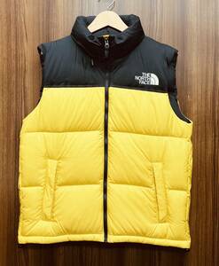 THE NORTH FACE / ザ ノースフェイス ND91843 Nuptse Vest ヌプシベスト イエロー サイズXL