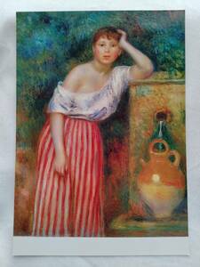 Art hand Auction Immediate decision ★ New ★ Auguste Renoir Girl by the Fountain Postcard Picture Postcard Museum Goods Painting Masterpiece Art Masterpiece Painter Postcard, Printed materials, Postcard, Postcard, others