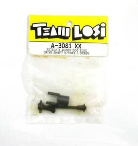 TEAM LOSI A-3081 XX RETROFIT BUGGY DOG BONE DRIVE SHAFT W/YOKE & SCREW