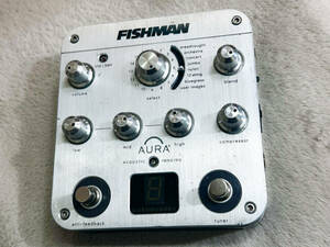 FISHMAN Aura Spectrum DI Preamp 【完動品/本体のみ/使用感あり】