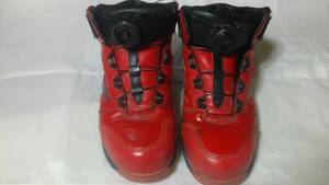 ◆◆MIZUNO(ミズノ)レッドBOAハイカット安全靴25.5ｃｍ