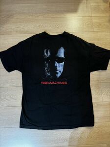 90s terminator ターミネーター古着 XL ブラック 映画 美品　ヴィンテージ 