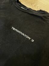 90s terminator ターミネーター古着 XL ブラック 映画 美品　ヴィンテージ _画像5