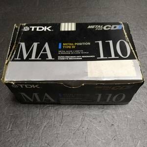 未開封　カセットテープ　TDK MA　110分　10本