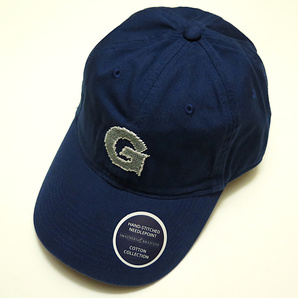 【新品】SMATHERS&BRANSON スマザーズ & ブランソン ニードルポイントキャップ カレッジロゴ キャップ GEORGE TOWN UNIV.-NAVY