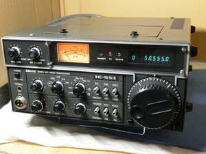 ICOM IC-551 50MHz オールモードトランシーバー長期保管・経年劣化・中古再生品・ジャンク扱い