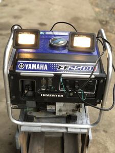 ヤマハ　2.5KWインバーター式エンジン発電機　EF2500　4サイクル