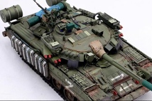 1/35 ロシア陸軍 T-80U 組立塗装済完成品 _画像4