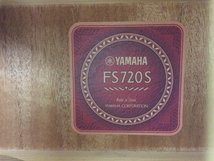 YAMAHA FS720S アコースティックギター ケース付 アコギ 楽器 弦楽器 ヤマハ 中古 G8315580_画像7