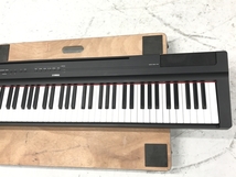 YAMAHA P-125B 電子 ピアノ 88鍵 2022年製 鍵盤 楽器 音楽 演奏 趣味 ヤマハ 中古 F8296054_画像4