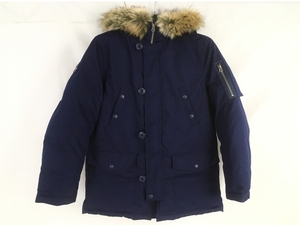 POLO RALPH LAUREN ポロ ラルフローレン ボーイズ ファーフード付き ダウン ジャケット サイズL/G (14-16) 中古 Y8298208