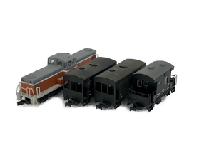 KATO 関水金属 N701 DD13115 ディーゼル機関車 その他3両 Nゲージ 鉄道模型 中古 S8320084
