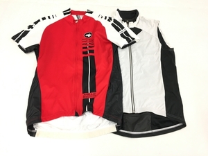 assos 013 サイクルジャージ / ON-YO-NE BKV93109 防風ベスト 2点セット 中古 T8306394