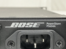 BOSE パワーアンプ PS604A 通電のみ確認 電源コード欠品 音響 ジャンクO8327060_画像5