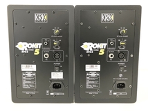 KRK ROKIT POWERED 5 スピーカー ペア 音響機器 オーディオ 中古 B8314628_画像3