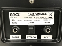 【引取限定】 ENGL E 412 VINTAGE ギター用 アンプ キャビネット オーディオ 音響 機器 中古 直 F8280081_画像10