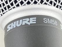 SHURE SM58 ダイナミックマイクロホン E.D.GEAR OFC NOISELESS CABLE シールドケーブル 3m ケーブル付き 中古 K8331726_画像6